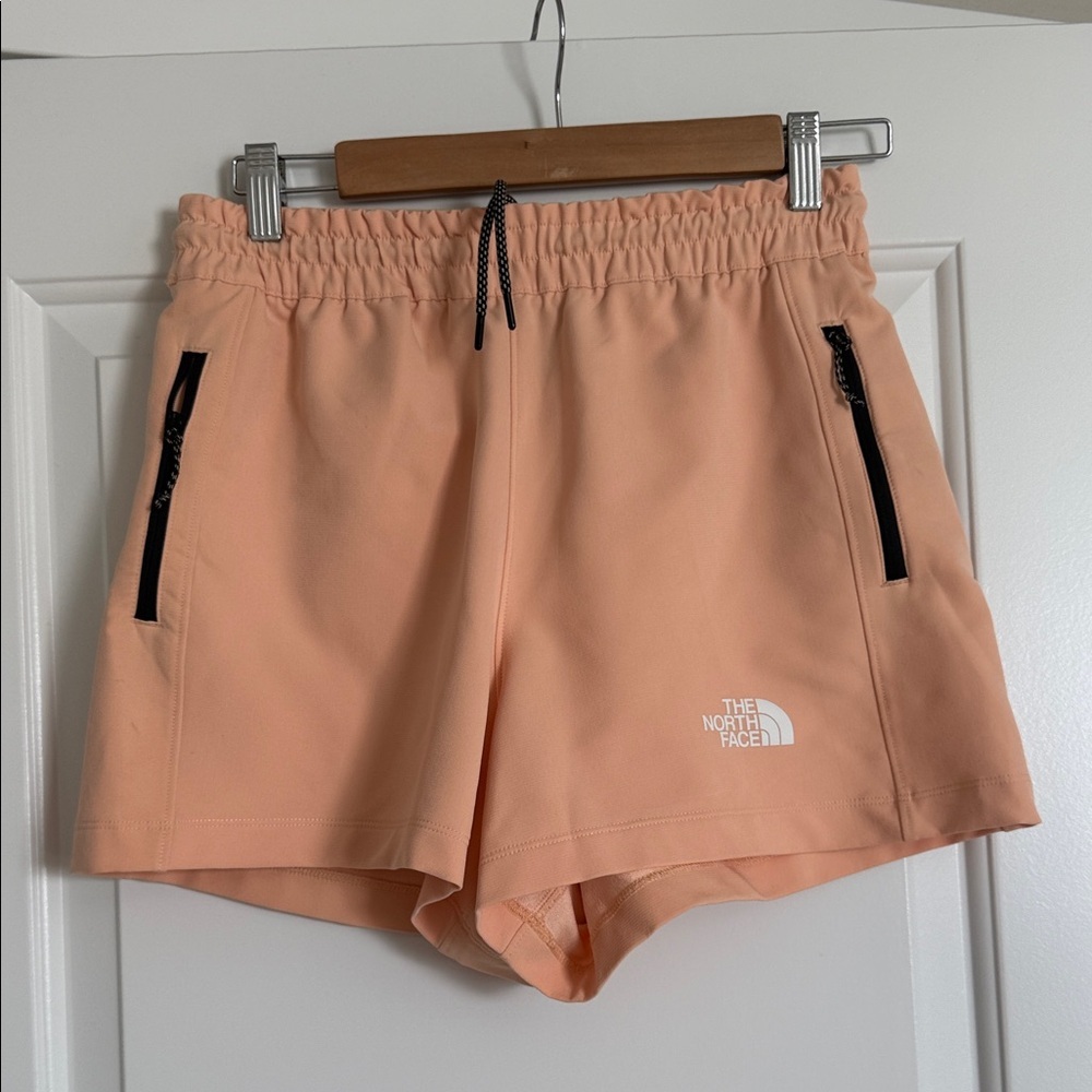 The North Face Peach Elastic-Waist Athletic Shorts - Picture 2 of 6